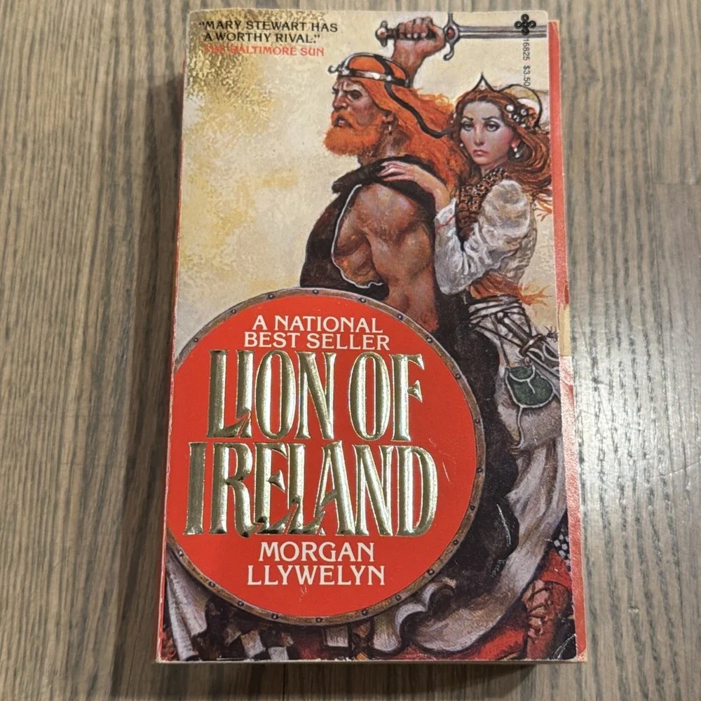 Lion of Ireland by Morgan Llywelyn 1981 Playboy Vintage Paperback VERY GOOD COND